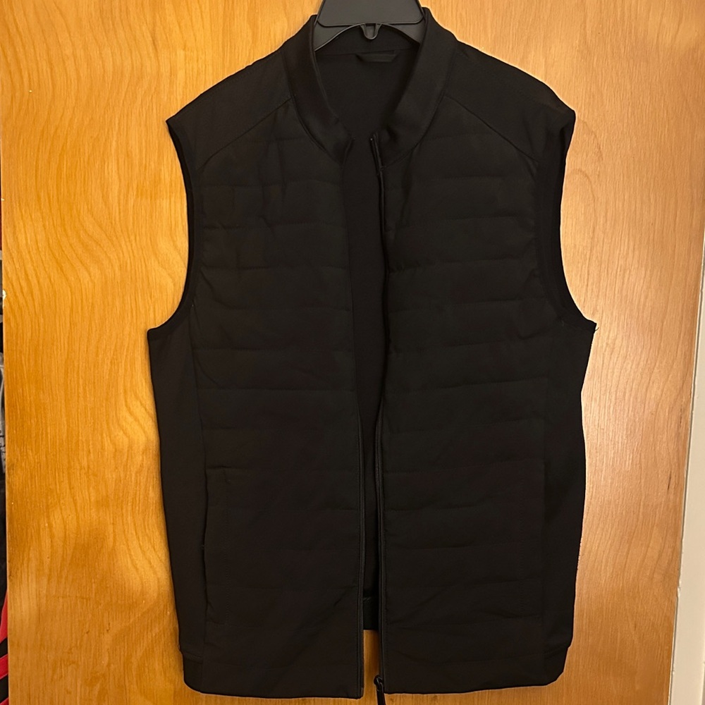 Zara Black Quilted Sleeveless Vest